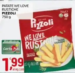 Crai Patate we love rustiche PIZZOLI offerta