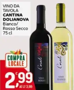 Crai Vino da tavola CANTINA DOLIANOVA offerta