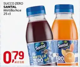 Crai Succo zero SANTAL offerta