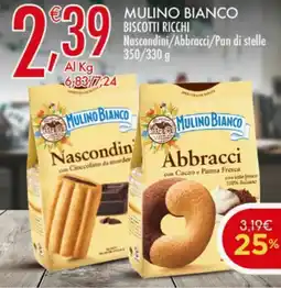 Crai Mulino bianco biscotti ricchi offerta