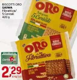 Crai Biscotti oro SAIWA offerta