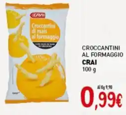 Crai Croccantini al formaggio CRAI offerta
