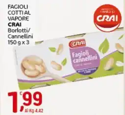 Crai Fagioli cottial vapore CRAI offerta