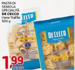 Crai Pasta di semola specialità DE CECCO offerta
