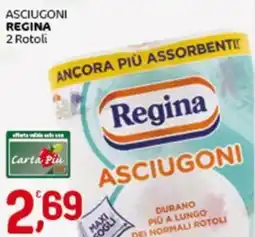 Crai Asciugoni REGINA 2 Rotoli offerta