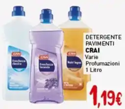 Crai Detergente pavimenti CRAI offerta