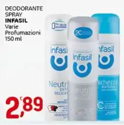 Crai Deodorante spray INFASIL offerta