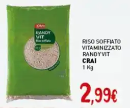 Crai Riso soffiato vitaminizzato randy vit CRAI offerta
