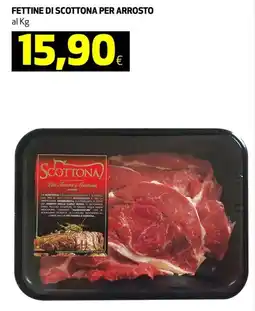 Ipercoop Fettine di scottona per arrosto offerta