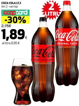 Ipercoop Coca-cola offerta