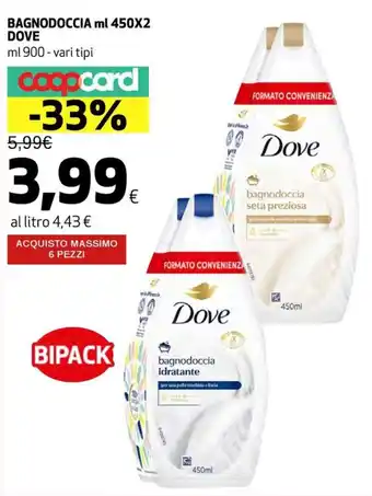 Ipercoop Bagnodoccia DOVE offerta