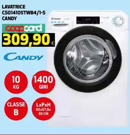 Ipercoop Lavatrice CS014105TWB4/1-S CANDY offerta