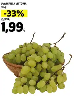 Ipercoop Uva bianca vittoria offerta