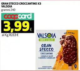 Ipercoop Gran stecco croccantino x3 VALSOIA offerta