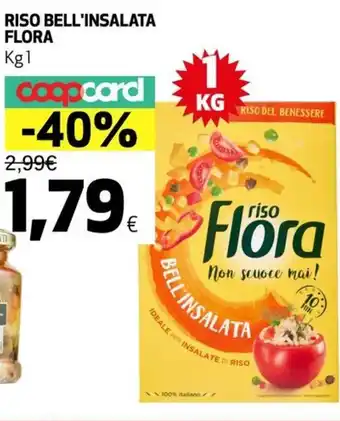 Ipercoop Riso bell'insalata FLORA offerta