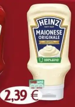 Ipercoop HEINZ Maionese originale offerta