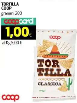 Ipercoop Tortilla COOP offerta
