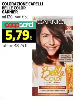 Ipercoop Colorazione capelli belle color GARNIER offerta