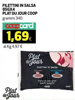 Ipercoop Filettini in salsa PLAT DU JOUR COOP offerta