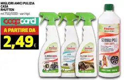 Ipercoop Migliori amici pulizia casa RHUTTEN offerta