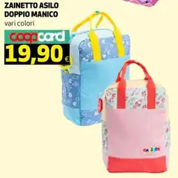 Ipercoop Zainetto asilo doppio manico offerta