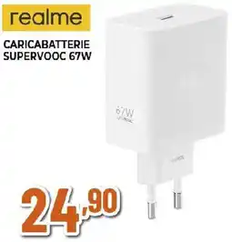 Extracoop realme CARICABATTERIE SUPERVOOC 67W offerta