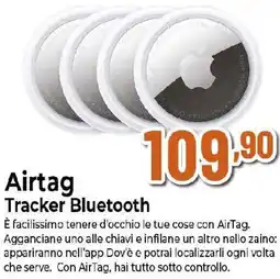 Extracoop Apple Airtag Tracker Bluetooth offerta