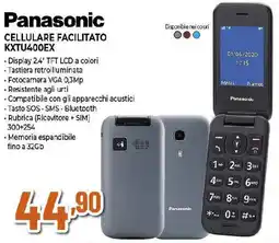 Extracoop Panasonic CELLULARE FACILITATO KXTU400EX offerta