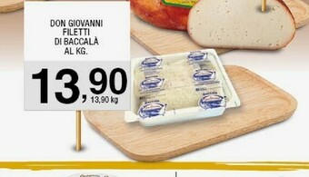 Sigma Don giovanni filetti di baccalà offerta