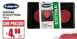 Il Gigante Il gigante tartare di scottona offerta