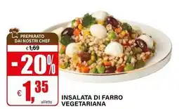 Il Gigante Insalata di farro vegetariana offerta