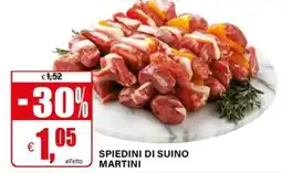 Il Gigante Spiedini di suino MARTINI offerta