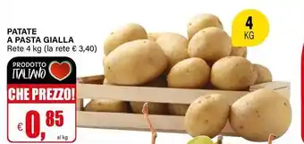 Il Gigante Patate a pasta gialla offerta