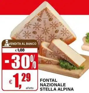 Il Gigante Fontal nazionale stella ALPINA offerta