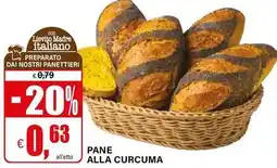 Il Gigante Pane alla curcuma offerta