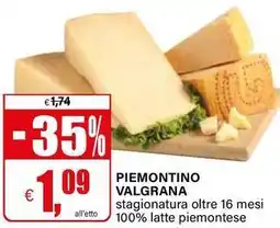 Il Gigante Piemontino VALGRANA offerta