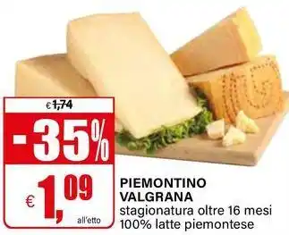 Il Gigante Piemontino VALGRANA offerta