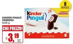 Il Gigante Kinder pinguì ferrero offerta