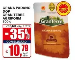 Il Gigante Grana padano dop gran terre agriform offerta