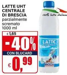 Il Gigante Latte uht centrale di brescia offerta
