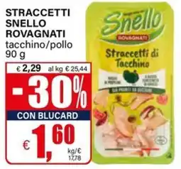 Il Gigante Straccetti snello ROVAGNATI offerta