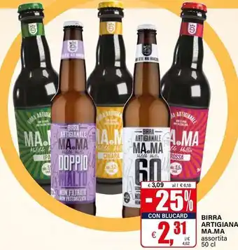 Il Gigante Birra ARTIGIANALE MA.MA offerta