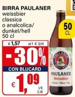 Il Gigante Birra PAULANER offerta