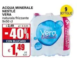 Il Gigante Acqua minerale NESTLÉ VERA offerta