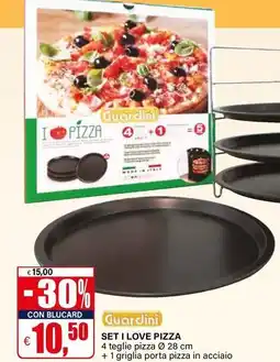 Il Gigante Guardini set i love pizza offerta