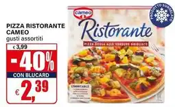 Il Gigante Pizza ristorante CAMEO offerta