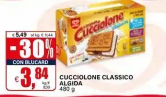 Il Gigante Cucciolone classico ALGIDA offerta