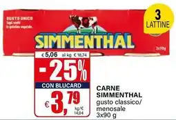 Il Gigante Carne SIMMENTHAL offerta