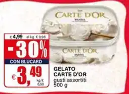 Il Gigante Gelato carte d'or gusti assortiti offerta