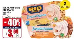 Il Gigante Insalatissime RIO MARE offerta